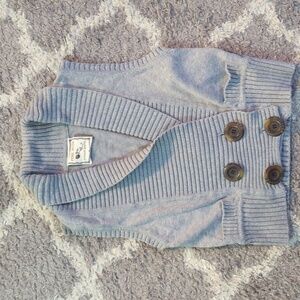 Button up sweater vest